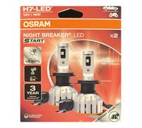 2 OSRAM NIGHT BREAKER LED START H7 LED-Nachrüstlampen 230% heller