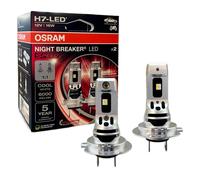 Paar Glühbirnen H7 LED Night Breaker Speed Osram Plug-And-Play Genehmigt 6000K