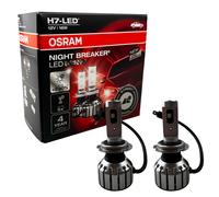 2x Stück OSRAM H7 NIGHT BREAKER LED +230% GEN2 StVZO-Konf. Werkstatt Profi-Set.