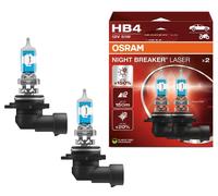 Osram | HB4 12V 51W P22d NIGHT BREAKER® LASER +150% mehr Helligkeit 2 St | 9006NL-2HB