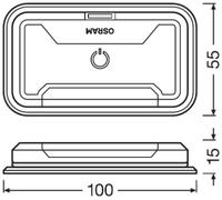 OSRAM LEDambient Trunk Light, mit automatische Lichtfunktion, wiederaufladbare und universelle LED-Kofferraumleuchte, Bianco