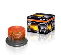 OSRAM LIGHTsignal LED BEACON LIGHT, LED-Rundumleuchte 360°, gelbe Blinkleuchte, straßenzugelassene Warnleuchte für PKW, LKW und Nutzfahrzeuge mit 3-Bolzen-Befestigung