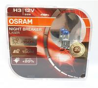 OSRAM Glühlampe, Abbiegescheinwerfer NIGHT BREAKER® LASER next generation 64151NL-HCB