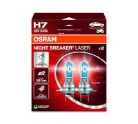Osram | H7 12V 55W PX26d NIGHT BREAKER® LASER +150% mehr Helligkeit 2 St | 64210NL-2HB
