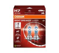Osram | H7 12V 55W PX26d NIGHT BREAKER® LASER +150% mehr Helligkeit 2 St | 64210NL-2HB