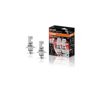 OSRAM Night Breaker LED SPEED H4, 450% mehr Helligkeit, 6000K, Fern-Abblendlicht
