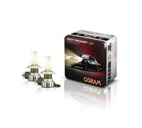 OSRAM NIGHT BREAKER® LED VINTAGE H4 + R2 Adapter (2 Stück) mit Straßenzulassung