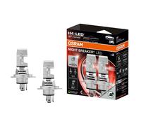 OSRAM LED H4 Night Breaker 450% Speed 2er Set
