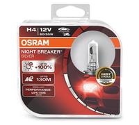 Osram H4 NIGHT BREAKER® SILVER 12V 60/55W P43t Duobox