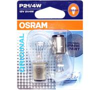 OSRAM Original Line 7225 P21/4W 12V 21/4W BAZ15d Doppelblister