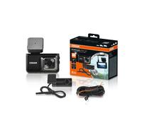 Osram ROADsight PRO 30 Dashcam - Front- und Rückansicht, 1296p Full HD, 3-Zoll-IPS-Bildschirm, 140° und 120°, G-Sensor, 30 Bilder pro Sekunde, Parkmodus, verriegelbarer Micro-SD-Kartensteckplatz