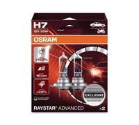 Osram Scheinwerferlampe H7 Raystar Advanced 2 Stück