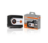 OSRAM TYREinflate 612 ESSENTIAL, digitaler Reifenfüller, Reifenfüllung in 4,5 Minuten, 60 cm langer Schlauch, Adapter inklusiv