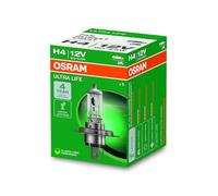 Osram ULTRA LIFE H4, Halogen-Scheinwerferlampe, 64193ULT, 12V PKW, Faltschachtel (1 Stück)