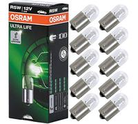 Osram ULTRA LIFE Standlichtlampe R5W, 5007ULT, 12V, 10er Faltschachtel, Silber