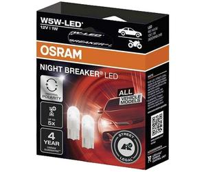 Osram W5W 2825DWNB-2HB Night Breaker LED mit Straßenzulassung