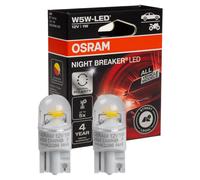 OSRAM NIGHT BREAKER LED W5W, universelles Standlicht/Positionslicht/Innenraumlicht, 12V