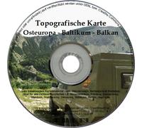 OSTEUROPA Karte für GARMIN auf DVD - Littauen LETTLAND Estland BELARUS BiH Polen