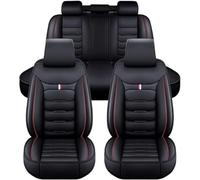 OTCPP Autositzbezug Leder Autositzbezüge für VW Tiguan Allspace Life Elegance R-Line 2017-2022, Auto Sitzbezüge Sets Auto Schonbezüge, Wasserdicht Atmungsaktiv Sitzbezug Schonbezug Zubehör