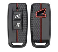 OTMIK Silikon Autoschlüsselabdeckung Kompatibel mit Honda ADV 350 PCX 125 PCX160 AV 350 SH350i Vision 110 2 Knöpfe Autoschlüssel Zubehör
