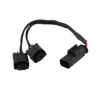 OTOTEC 12 V Motorrad Y AUX Adapterkabel Kompatibel mit BMW R1200GS R1250GS Heizgriffe Navi GPS 20 cm