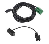 OTOTEC AUX Verbindungskabel & Mikrofon Kabelbaum Kabel 3BD035711 Kompatibel mit VW RNS315 RNS510 12Pin Autoradio Bluetooth Kabelbaum Kabel 12V