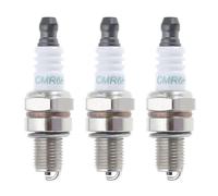 OTOTEC CMR6H Zündkerzen, kompatibel mit Stihl FS90, FS100, FS110, FS90R, FS100R, FS110R, Trimmer, Ersatzteile, Gartenwerkzeug-Zubehör, 3 Stück