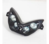 ottica tnt anteriore per scooter yamaha 50 yq aerox dal 1997 al 2012 nero e blu