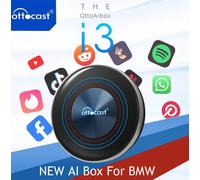OTTOCAST i3 Carplay Ai Box Drahtloser CarPlay-Adapter Android 13 QCM 6125 Play Store Netflix Youtube Video Box für BMW MG Hyundai I3 BOX