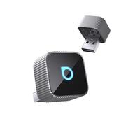 OTTOCAST MINI 3.0 Slim 2026 Upgrade Wireless CarPlay & Android Auto Adapter, 2-in-1 Dongle, Wandelt Kabel auf Wireless um, Schnelle Auto-Connect-Funktion, MINI Cube Silber