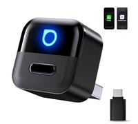 OTTOCAST Mini Pico 2026 CarPlay & Android Auto Wireless Adapter, Smart Button, 5-8s Auto Connect, Plug & Play, USB-A/USB-C, OTA-Update, Wandelt Kabelgebunden in Kabellos um (iOS 10+/Android 11+)
