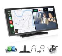 OTTOCAST OttoScreen AI 11,4 Zoll Carplay Display für Apple CarPlay & Android Auto, Android 15 mit Google Play, Gemini AI Sprachassistent, Navi GPS, Split-Screen, Dual WLAN/BT, inkl. Rückfahrkamera