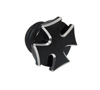 OUSDUO CNC-Aluminium-Tankdeckel Mit Entlüftung Für Harley Für Sportster XL 883 Softail Dyna Touring Street Glide FL Tankdeckel(A)