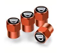 OUXVSLJA Auto Reifen Autoventil Ventilkappen für Dacia Duster Sandero 3/Sandero Stepway Spring Bigster,Wasserdicht Staubdicht Kappe Reifen Ventilkappen, Auto Dekorations Zubehör,G