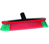 Vikan Autowaschbürste mit Wasserdurchlauf weich / gesplisst, 370 mm schwarz
