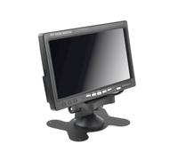 7 Zoll AUTO KFZ LCD TFT Monitor Bildschirm für Rückfahrkamera DVD +Fernbedienung