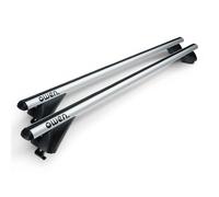 Owen 3.0 Dachträger Universal 120cm I Bündige Schiene, geschlossene Reling I Relingträger 120cm aus Alu bis 90kg Universal