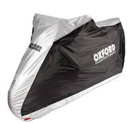 OXFORD AQUATEX Motorrad Abdeckung - SMALL, Schwarz/Grau