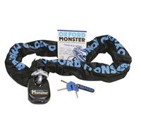 Oxford Monster Kettenschloss 14 x 1200 mm Black / White