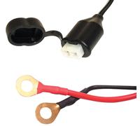 Oxford Kabel – Verlängertes Flachkabel Optimiser/Maximiser mit Ösenclips & Oxford‑Verschluss