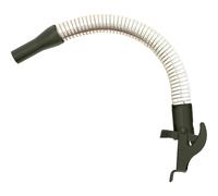 Oxid7® by BW Ausgießer flexibel für Kraftstoffkanister Metall Benzinkanister 5 / 10 / 20 Liter - Flexrohr 25mm für Diesel - Bronzegrün - RAL 6031-F9 - grün Metall OX-Spout-Flex-25-dgr