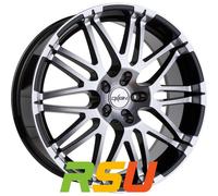 Oxigin 14 Oxrock black full polish 8.5x18" ET42 LK5 114.3 ML 72.6 Alufelgen 1...