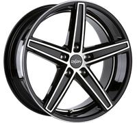 Oxigin 18 Concave, 11.5x22 5/112 ET50, schwarz Front poliert