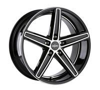 Oxigin 18 Concave black full polish HD 7.5x18" ET45 LK5 112 ML 57.1 Alufelgen...