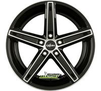 Oxigin 18 Concave Black Full Polish Alufelge 21 Zoll ET40 5x112 ML66,6