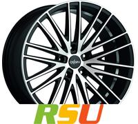 Oxigin 19 Oxspoke black full polish 8.5x18" ET35 LK5 112 ML 66.6 Alufelgen 18...
