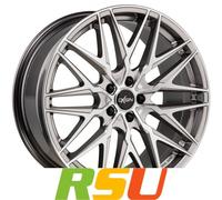 Oxigin, 25 Oxcross, 10,5x20 ET45 5x120 76,9, hyper silver polish
