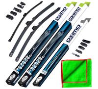 Oximo Front+Heck Scheibenwischer für Volvo V70 3 III B Kombi ab 2007