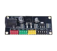 Oxxggkao Kompakte DC5, 5 x 2, 1 mm Spannungs Abwärtswandler, 6 V auf 12 V Eingang auf 3, 3 V, 5 V, 12 V Ausgang für Stromwandler für elektronische Geräte