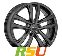 1x OXXO WHEELS BRAVE BLACK black 7.5Jx17 5x112 ET53